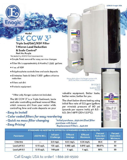 Pre - Filter (Single Replacement) – Essential Water Filtration for Your Kangen System - Hydroheim